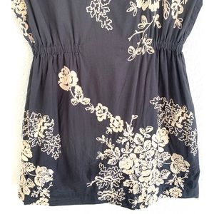 Dresses - Navy & white floral children’s kid’s dress Dresses - Navy & white floral children’s kid’s dress